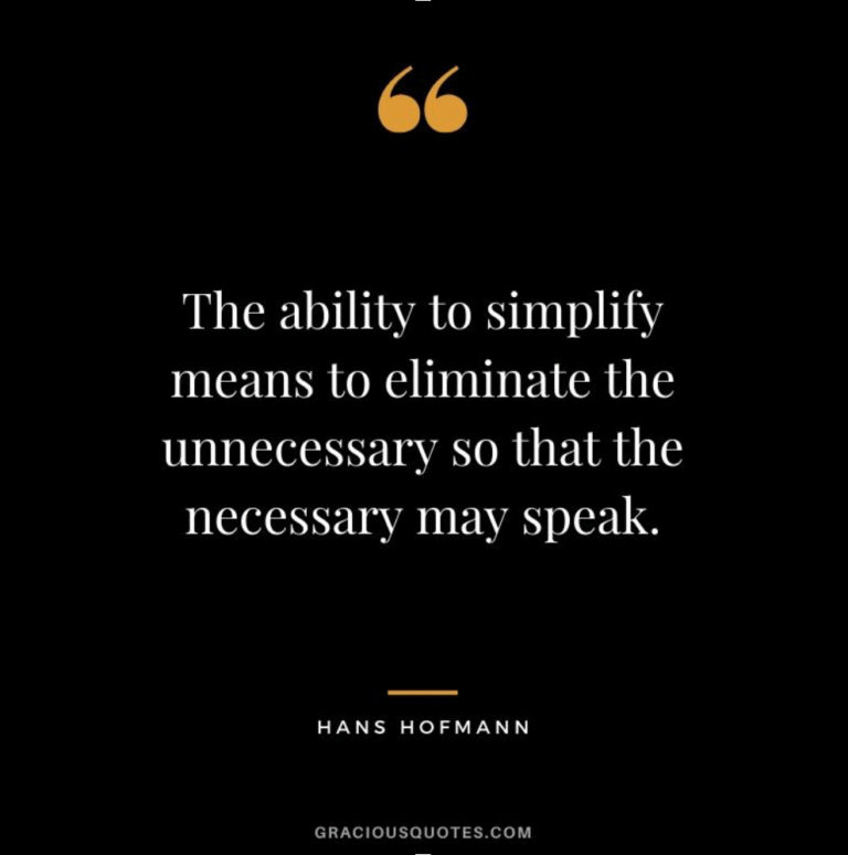 Eight Ways to Simplify Your Life